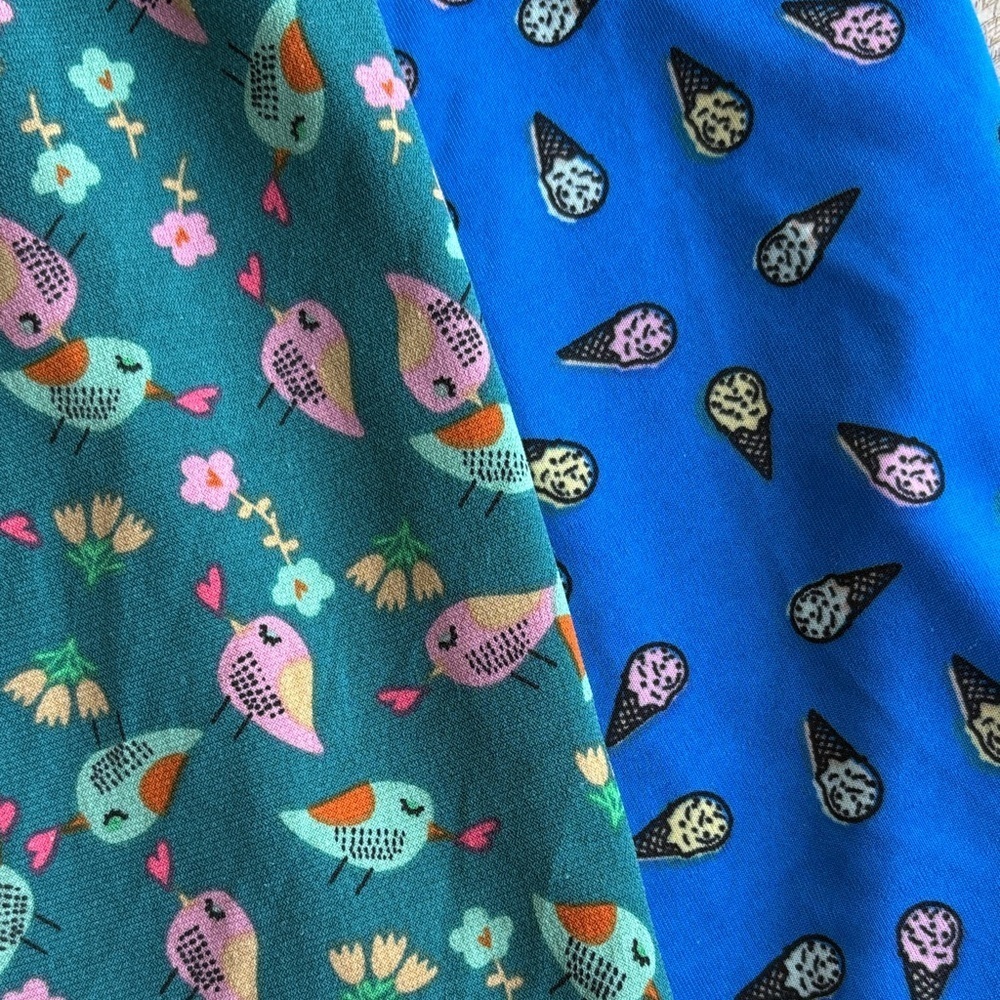 LuLaRoe Girls Skirt Set size 2 - Picture 2 of 13